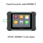 Touch Screen Digitizer Replacement for AUTEL MaxiSYS MS906CV HD